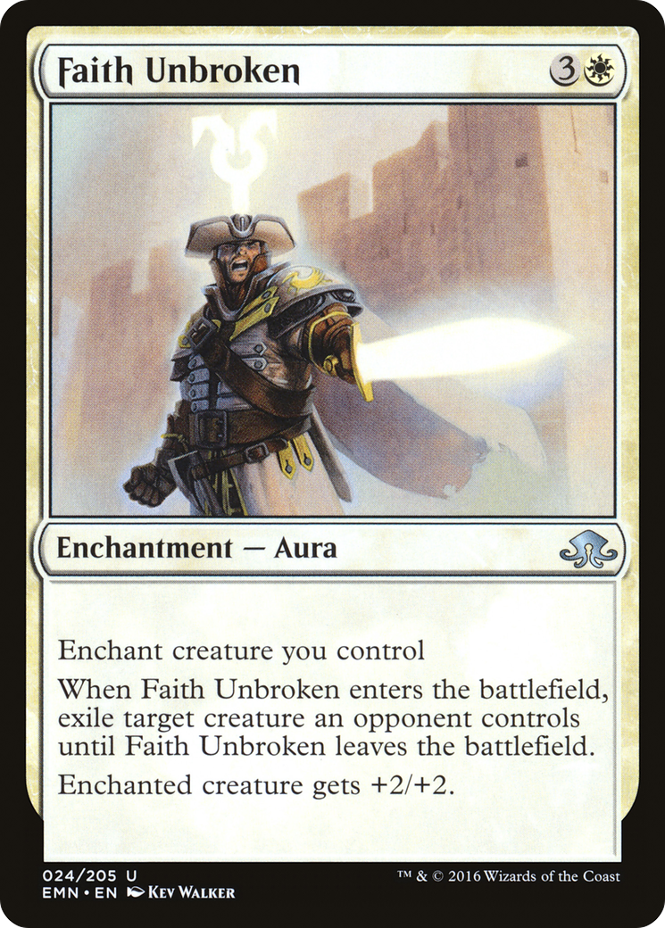 Image of Faith Unbroken (EMN-024) - Eldritch Moon Foil