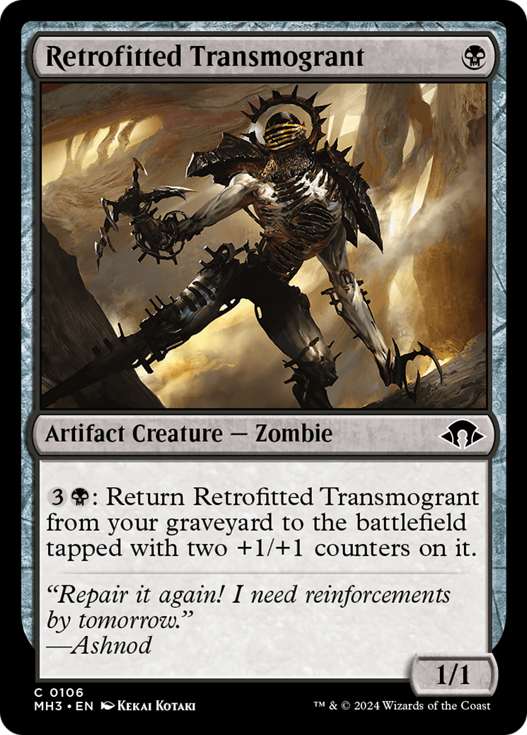 Image of Retrofitted Transmogrant (MH3-106) - Modern Horizons 3 Foil