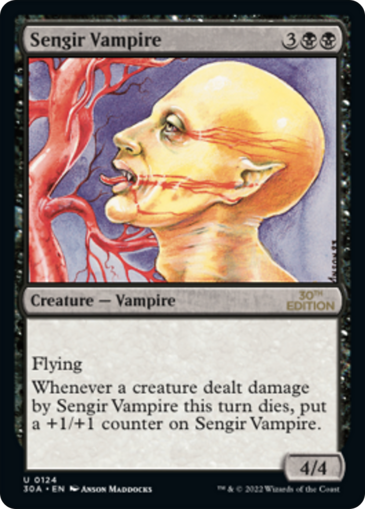 Image of Sengir Vampire (30A-124) - 30th Anniversary Edition