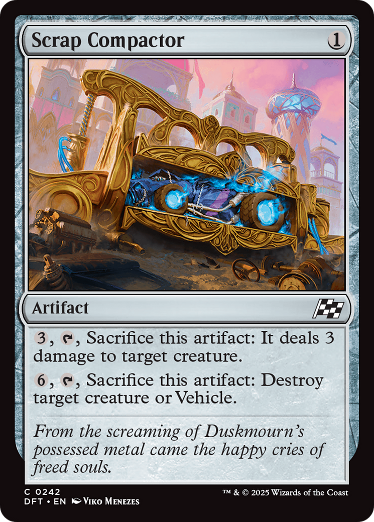 Image of Scrap Compactor (DFT-242) - Aetherdrift Foil