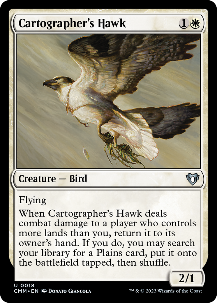 Image of Cartographer's Hawk (CMM-018) - Commander Masters