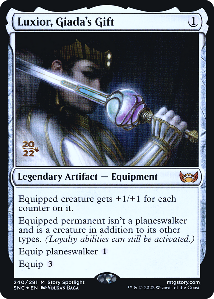 Image of Luxior, Giada's Gift (PRE-240) - Streets of New Capenna Promos Foil