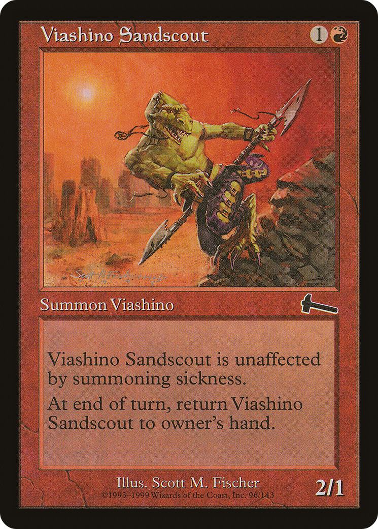 Image of Viashino Sandscout (ULG-096) - Urza's Legacy Foil