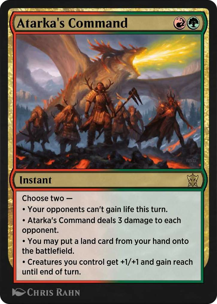 Image of Atarka's Command (HA5-021) - Historic Anthology 5