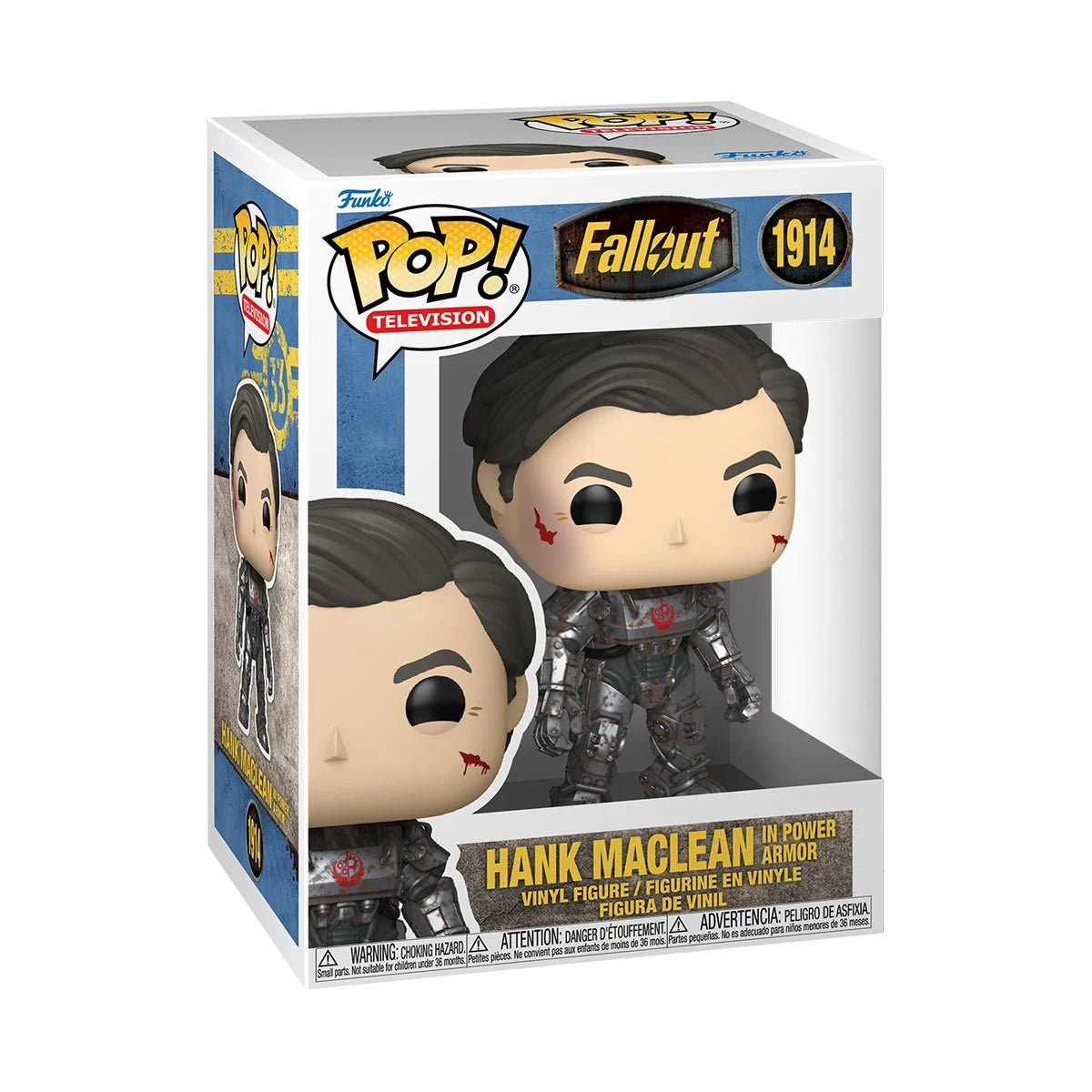 Image of Fallout (TV Show) Hank Maclean in Power Armor Funko Pop! Vinyl Figure #1914