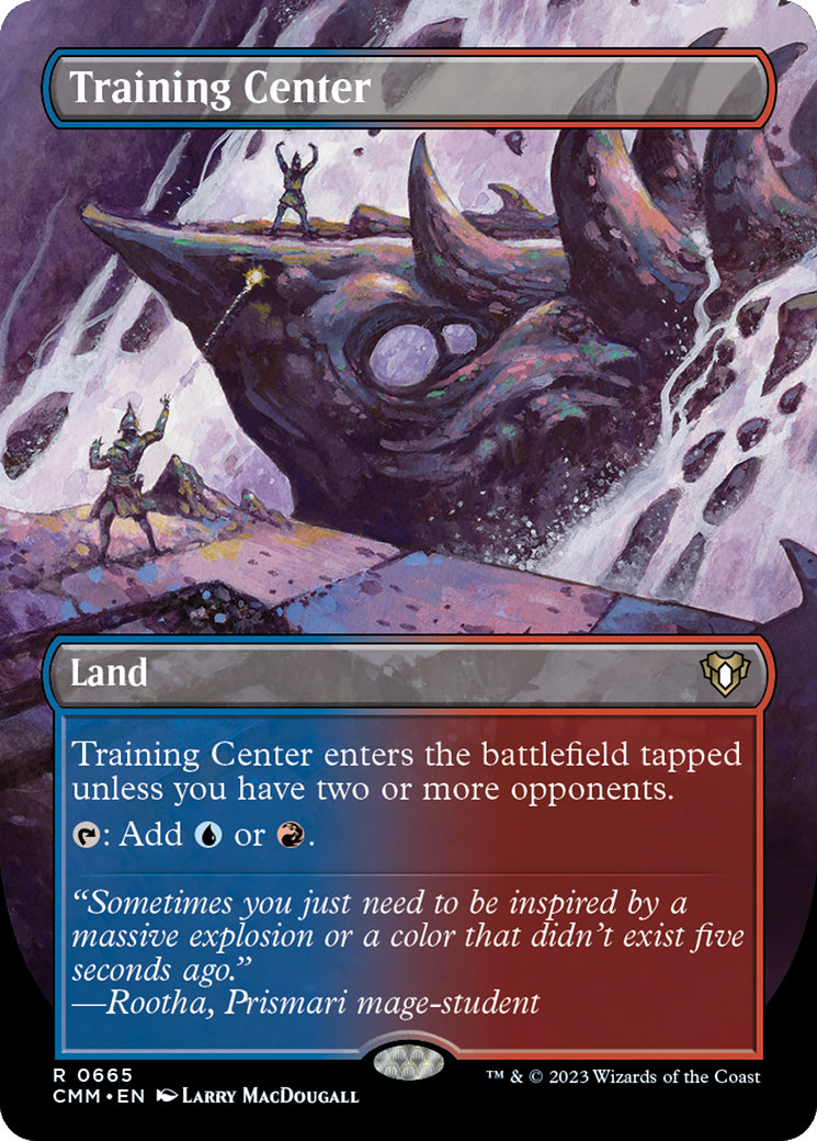 Image of Training Center (Borderless) (CMM-665) - Commander Masters (Borderless)