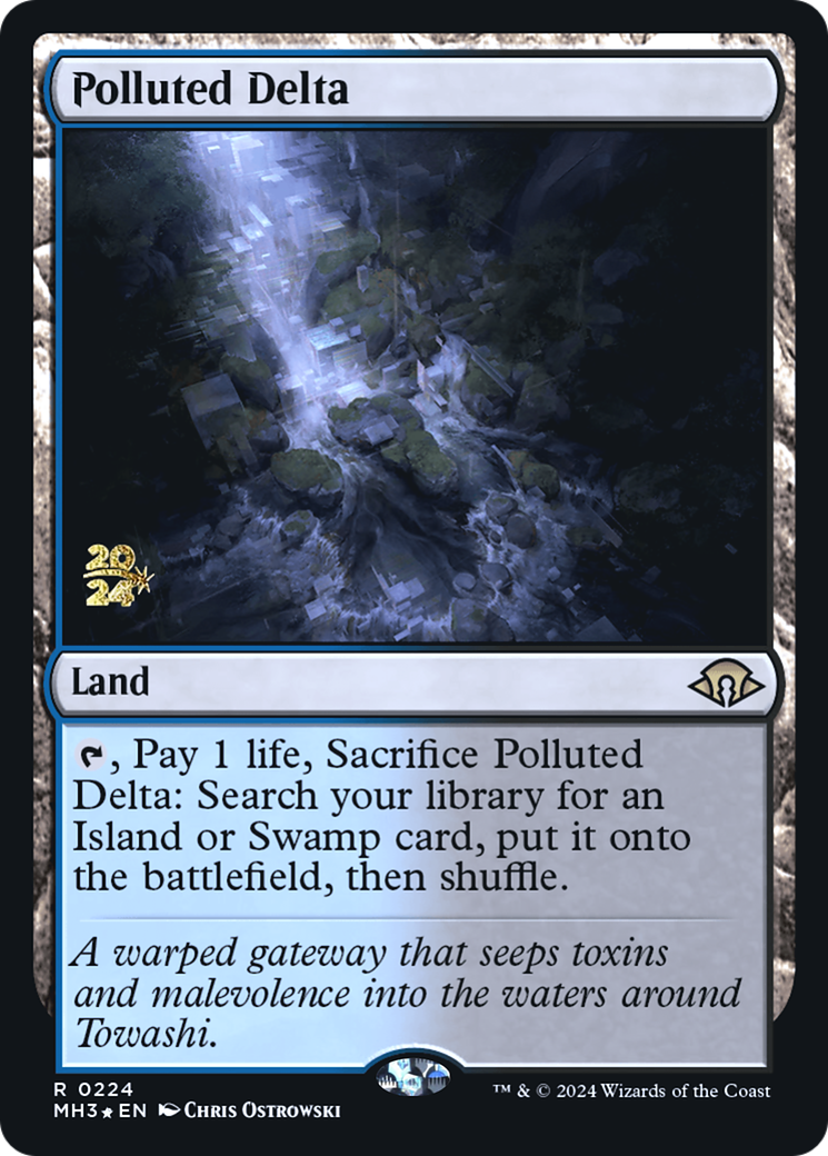 Image of Polluted Delta (PRE-224) - Modern Horizons 3 Promos Foil