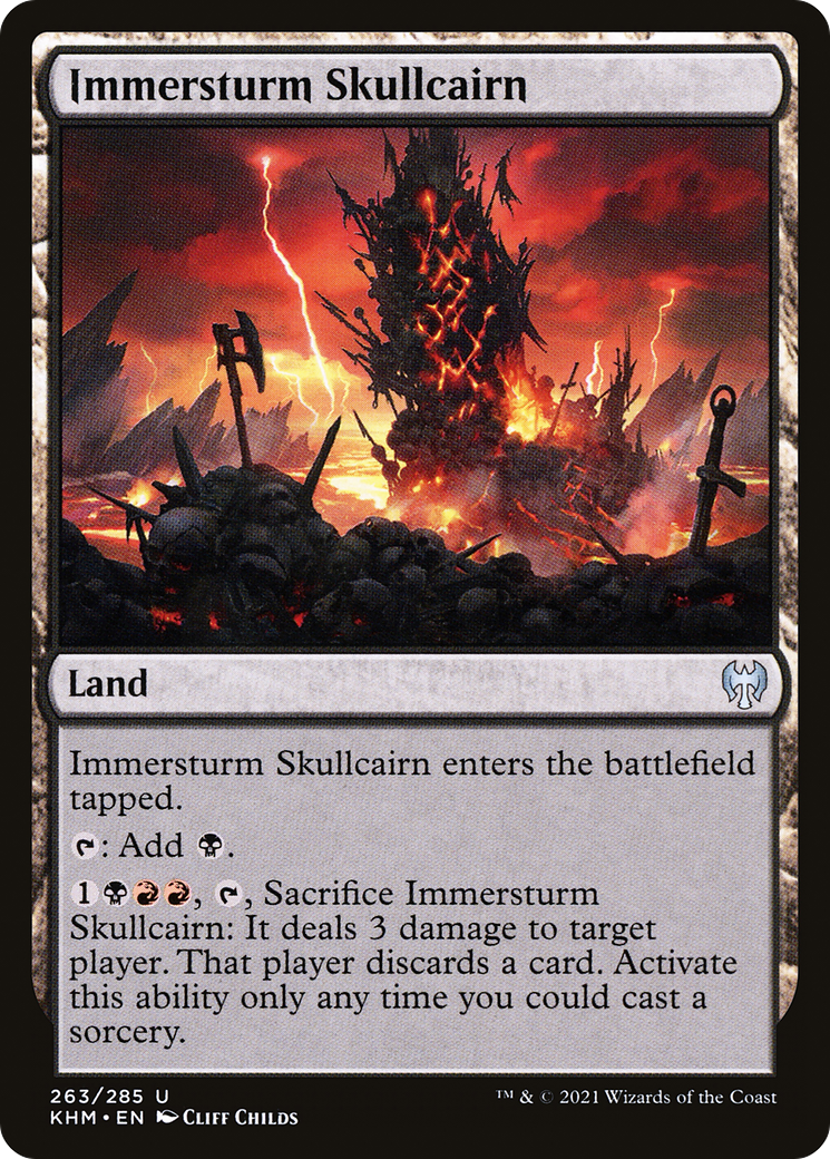 Image of Immersturm Skullcairn (KHM-263) - Kaldheim Foil