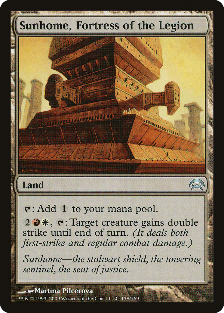 Image of Sunhome, Fortress of the Legion (HOP-138) - Planechase