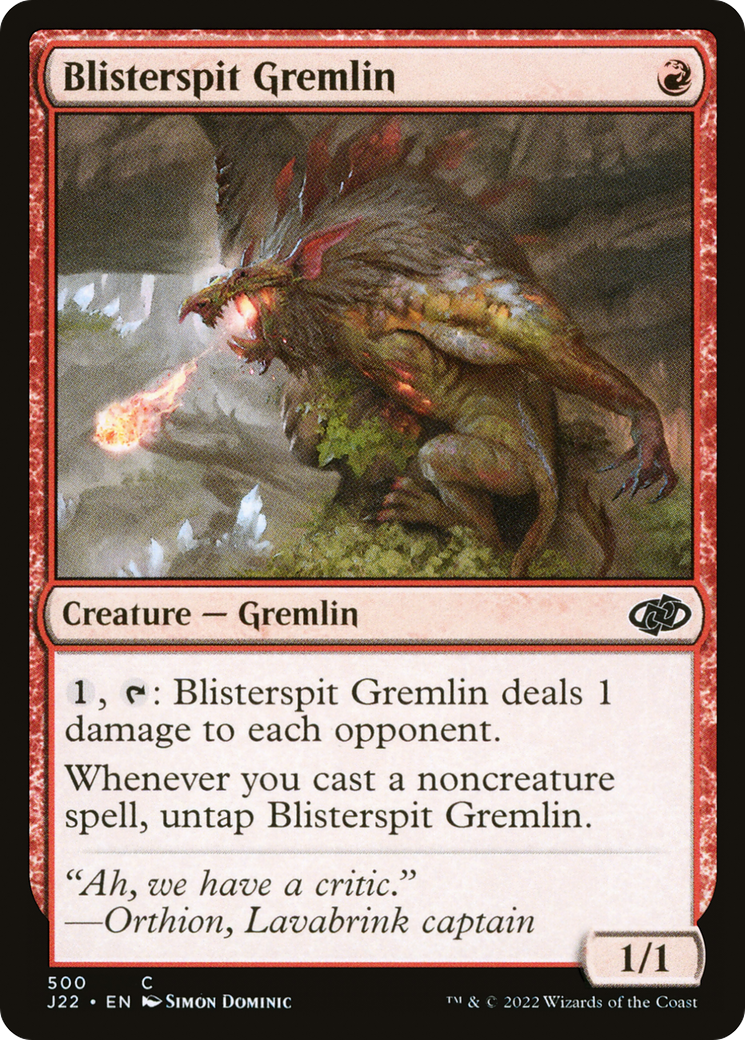 Image of Blisterspit Gremlin (J22-500) - Jumpstart 2022