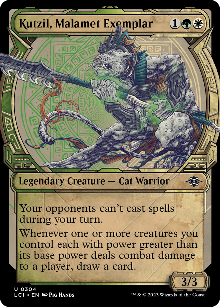 Image of Kutzil, Malamet Exemplar (Showcase) (LCI-304) - The Lost Caverns of Ixalan: (Showcase)