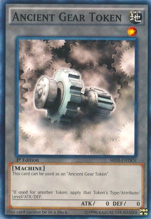 Image of Token: Ancient Gear (SR03-ENTKN) - Structure Deck: Machine Reactor 1st Edition