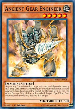 Image of Ancient Gear Engineer (SR03-EN008) - Structure Deck: Machine Reactor Unlimited
