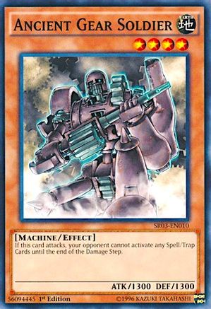 Image of Ancient Gear Soldier (SR03-EN010) - Structure Deck: Machine Reactor Unlimited