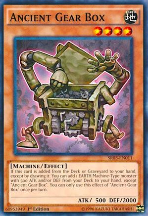 Image of Ancient Gear Box (SR03-EN011) - Structure Deck: Machine Reactor Unlimited