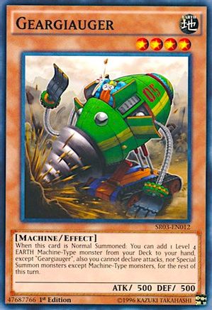 Image of Geargiauger (SR03-EN012) - Structure Deck: Machine Reactor Unlimited