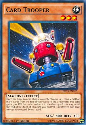 Image of Card Trooper (SR03-EN015) - Structure Deck: Machine Reactor Unlimited