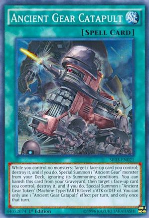 Image of Ancient Gear Catapult (SR03-EN021) - Structure Deck: Machine Reactor 1st Edition