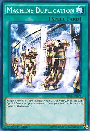 Image of Machine Duplication (SR03-EN029) - Structure Deck: Machine Reactor Unlimited