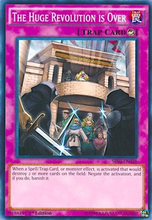 Image of The Huge Revolution is Over (SR03-EN038) - Structure Deck: Machine Reactor 1st Edition