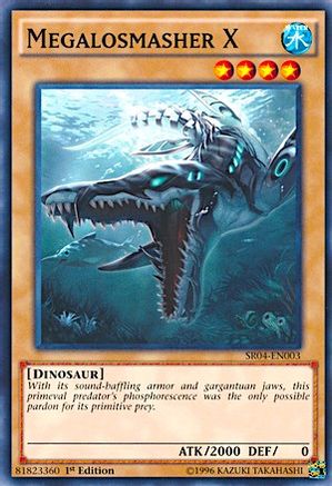 Image of Megalosmasher X (SR04-EN003) - Structure Deck: Dinosmasher's Fury 1st Edition