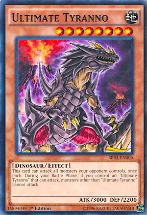 Image of Ultimate Tyranno (SR04-EN006) - Structure Deck: Dinosmasher's Fury Unlimited