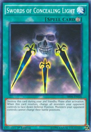 Image of Swords of Concealing Light (SR04-EN026) - Structure Deck: Dinosmasher's Fury Unlimited