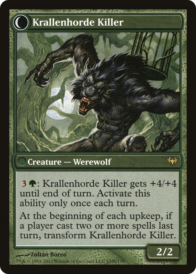 Image of Wolfbitten Captive (DKA-133) - Dark Ascension: (Double Faced Transform)