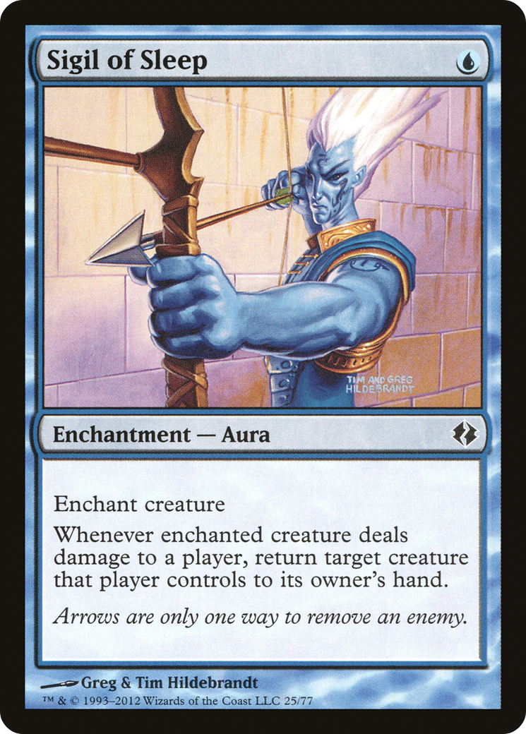 Image of Sigil of Sleep (DDI-025) - Duel Decks: Venser vs. Koth