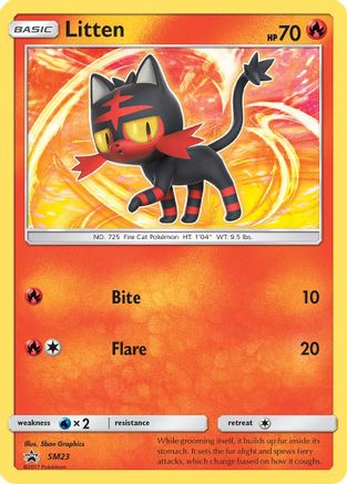 Image of Litten SM23  - Holofoil SM Promos - Promo