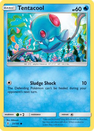 Image of Tentacool 023/145  SM  Guardians Rising - Common