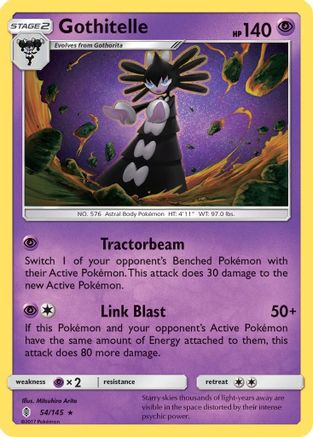 Image of Gothitelle 054/145  SM  Guardians Rising - Rare