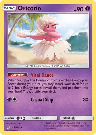 Image of Oricorio (55) 055/145  SM  Guardians Rising - Rare