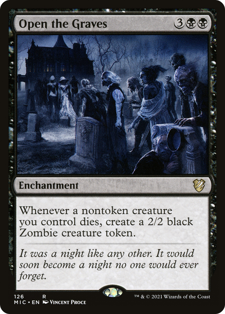 Image of Open the Graves (MIC-126) - Midnight Hunt Commander