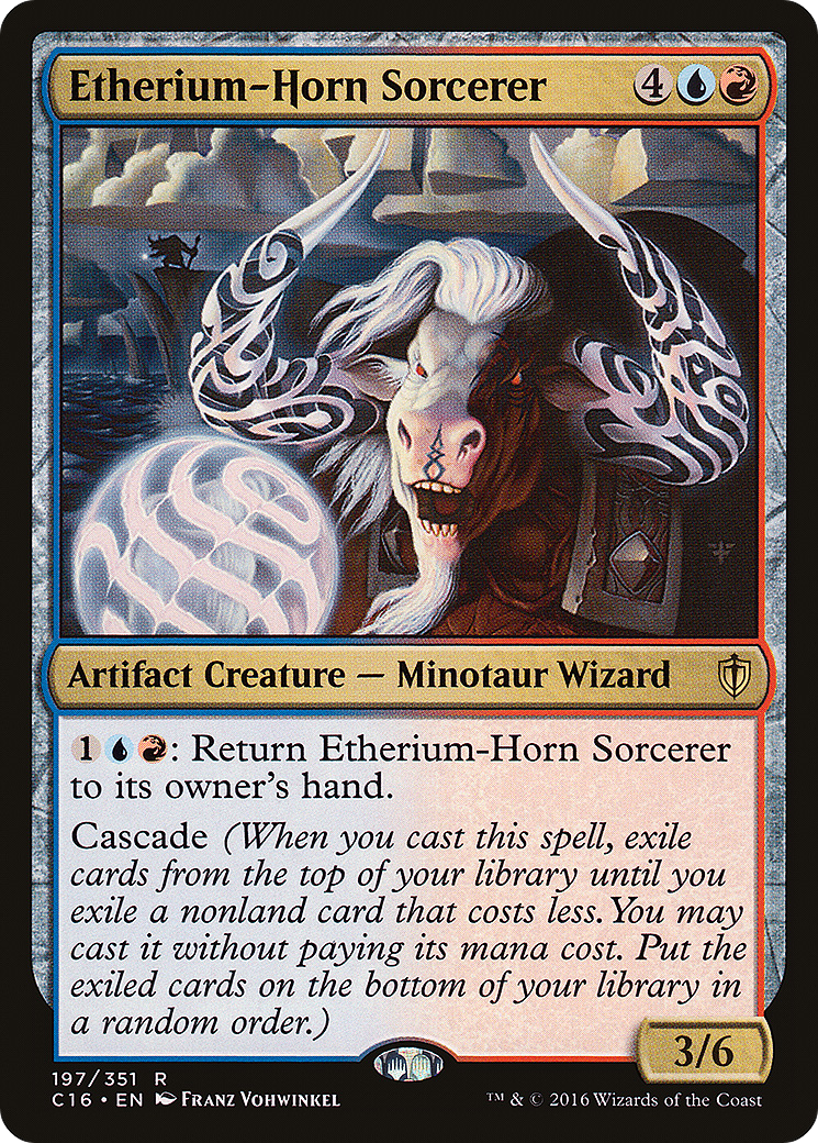 Image of Etherium-Horn Sorcerer (C16-197) - Commander 2016