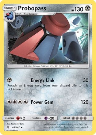 Image of Probopass 086  SM  Guardians Rising - Rare