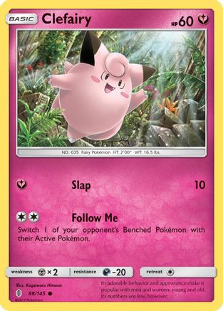 Image of Clefairy 088/145  SM  Guardians Rising - Common
