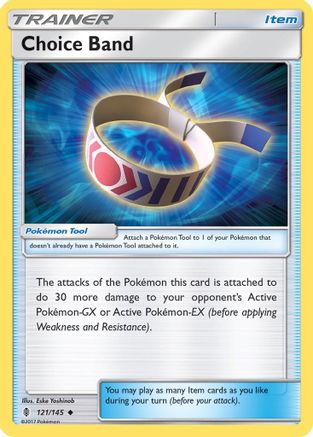 Image of Choice Band 121/145  SM  Guardians Rising - Uncommon
