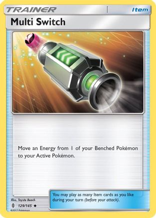 Image of Multi Switch 129/145  SM  Guardians Rising - Uncommon
