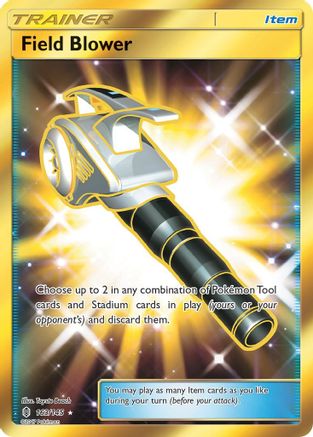 Image of Field Blower (Secret) 163  - Holofoil SM  Guardians Rising - Secret Rare