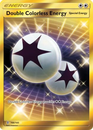 Image of Double Colorless Energy (Secret) 166/145  - Holofoil SM  Guardians Rising - Secret Rare