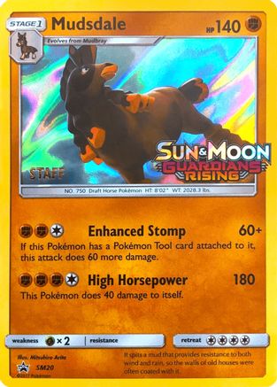 Image of Mudsdale SM20  - Holofoil SM Promos - Promo