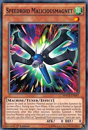 Image of Speedroid Maliciousmagnet (MACR-EN007) - Maximum Crisis 1st Edition