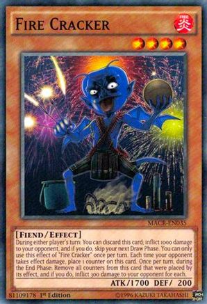 Image of Fire Cracker (MACR-EN035) - Maximum Crisis 1st Edition