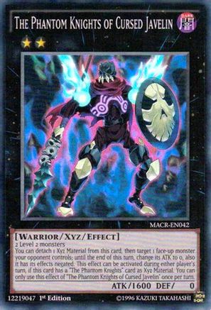 Image of The Phantom Knights of Cursed Javelin (MACR-EN042) - Maximum Crisis Unlimited