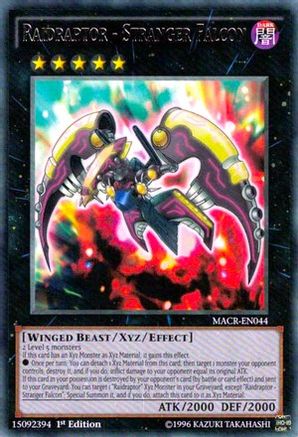 Image of Raidraptor - Stranger Falcon (MACR-EN044) - Maximum Crisis Unlimited