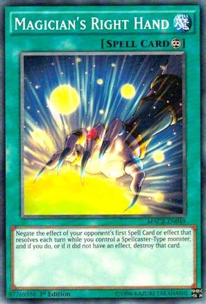 Image of Magician's Right Hand (MACR-EN049) - Maximum Crisis Unlimited