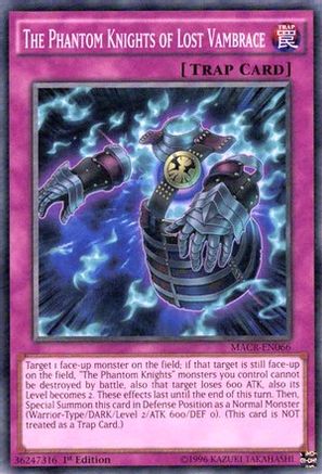 Image of The Phantom Knights of Lost Vambrace (MACR-EN066) - Maximum Crisis Unlimited