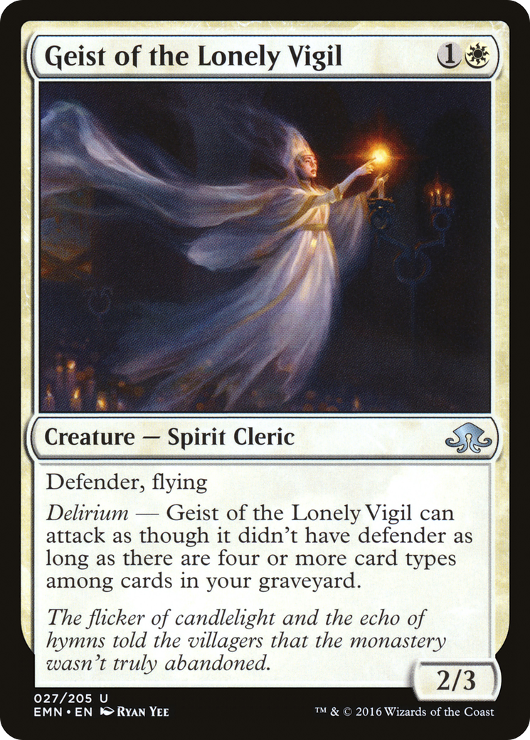 Image of Geist of the Lonely Vigil (EMN-027) - Eldritch Moon