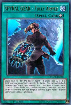 Image of SPYRAL GEAR - Fully Armed (MACR-EN088) - Maximum Crisis 1st Edition